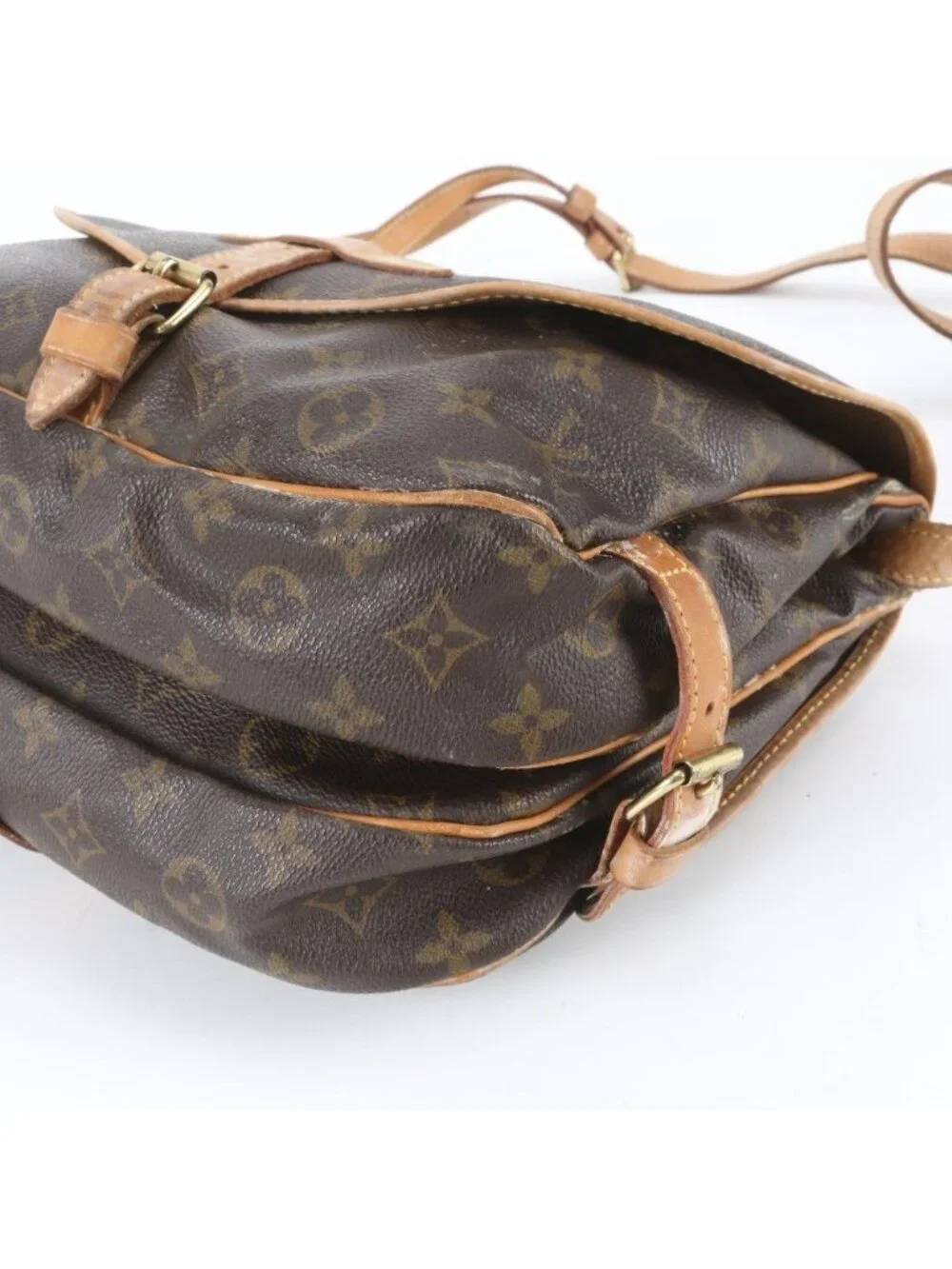 Louis Vuitton Monogram Saumur 30 Leather Shoulder Bag Crossbody